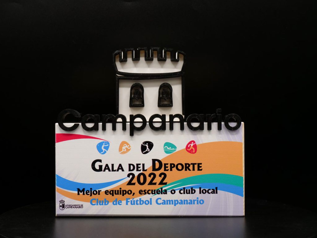 Custom Plaque - Best Team Campanario Football Club Campanario Sports Gala 2022