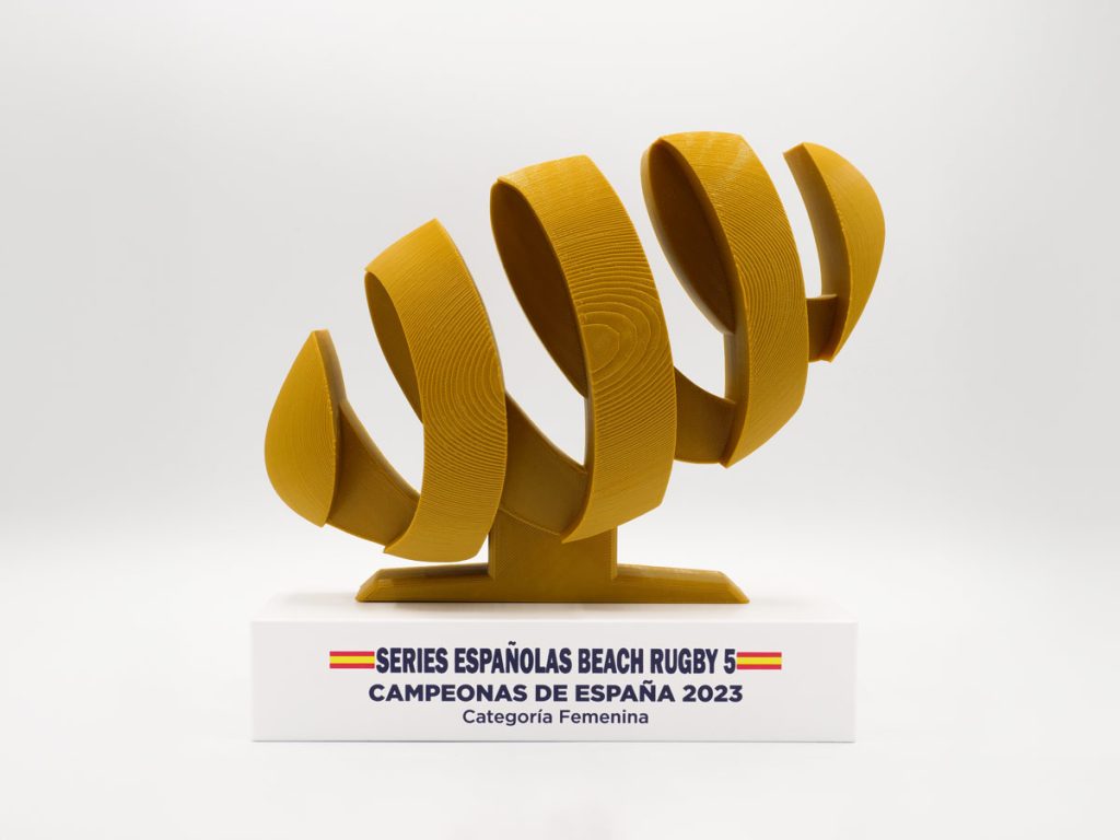 Custom Trophy - Women's Champion Spanish Series Beach Rugby 5 2023