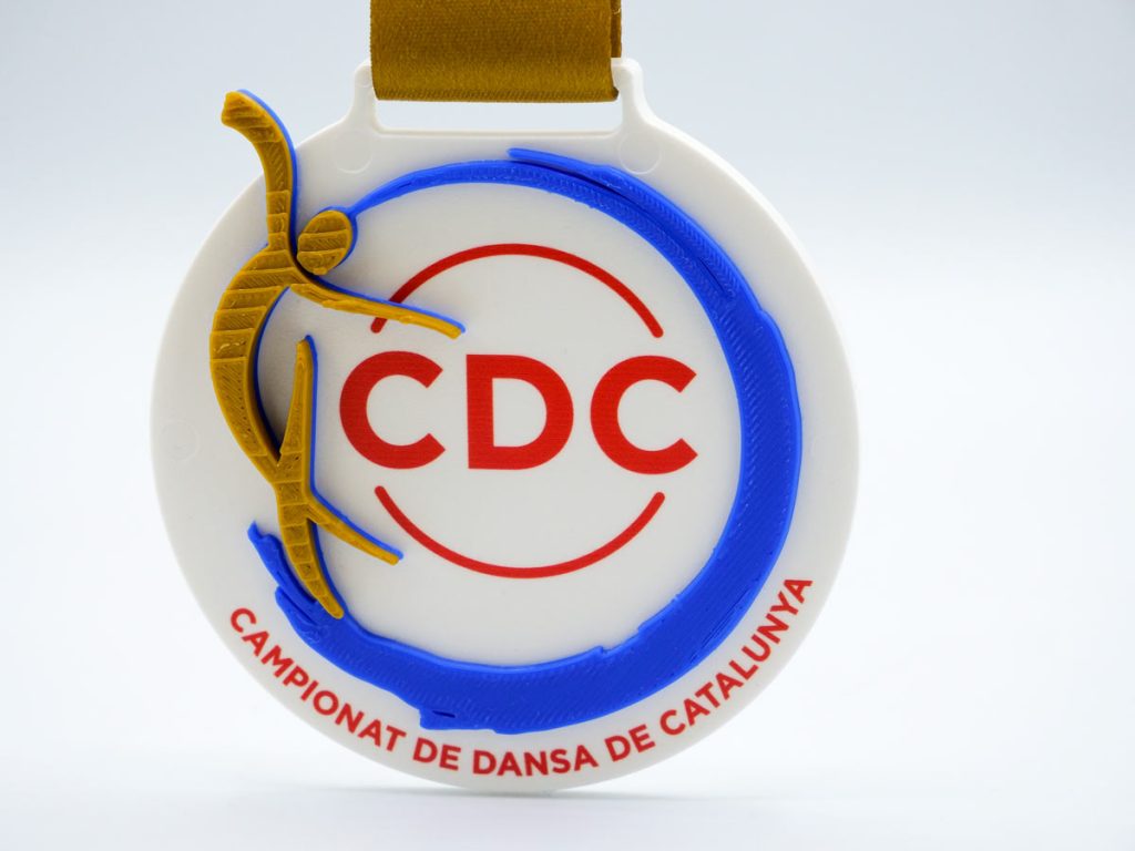 Custom Side Medal - CDC Catalan Dance Championship