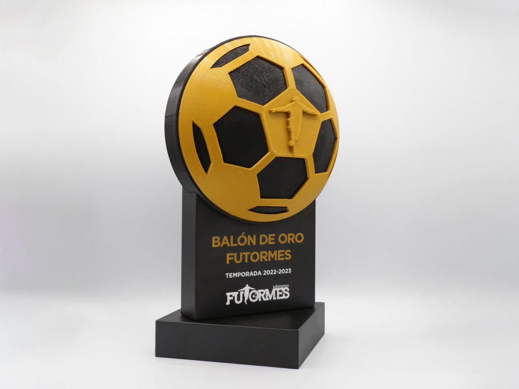 Custom Right Side Trophy - Salamanca Futormes Golden Ball 2023