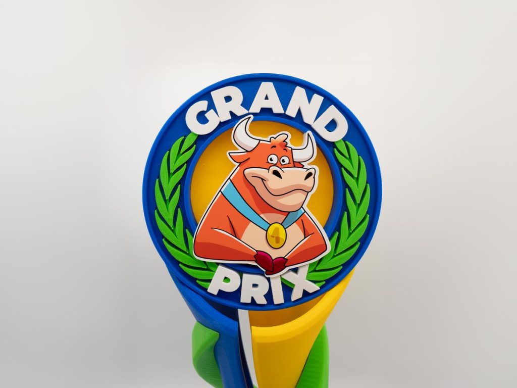 Custom Trophy Detail - 2023 Summer Grand Prix Champion