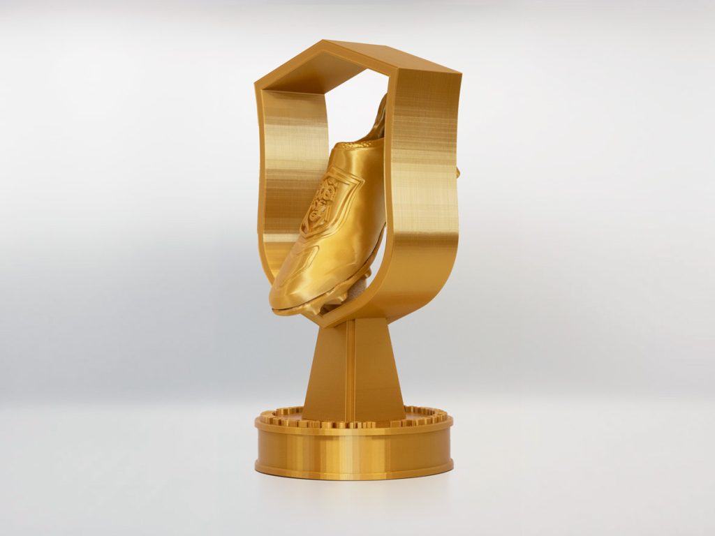 Custom Left Side Trophy - Kings League Golden Boot Top Scorer Queens