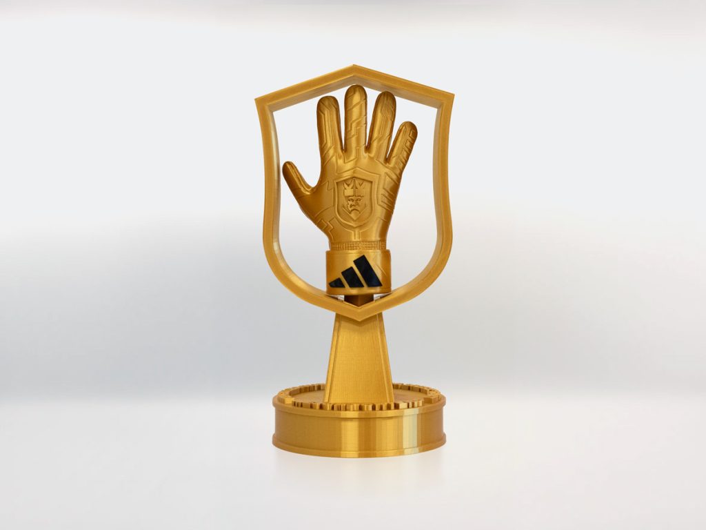 Custom Trophy - Kings League Golden Glove Best Goalkeeper 2nd Split 2023